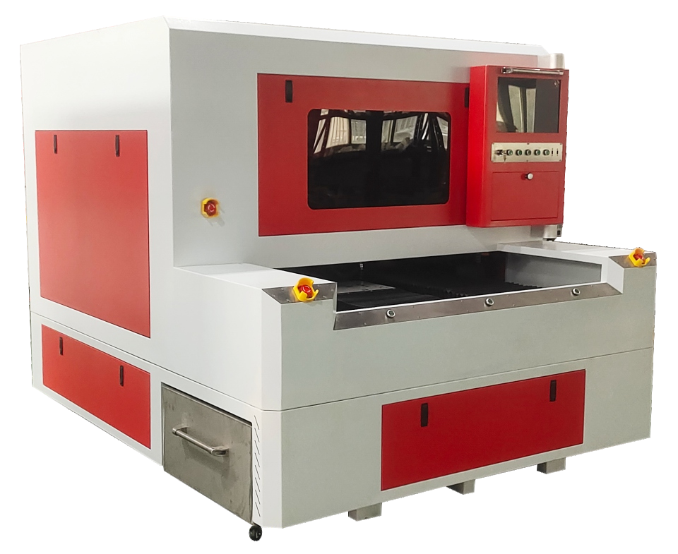 雙平臺皮秒激光玻璃切割裂片一體機